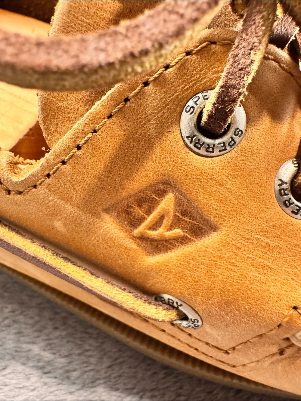Sperry Men's Top Sider Authentic Leather Boat Shoes